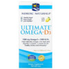 Thực phẩm bổ sung Nordic Naturals Ultimate Omega-D3 Lemon 640 mg 120 Soft Gels 768990027949