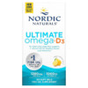 Thực phẩm bổ sung Nordic Naturals Ultimate Omega-D3 Lemon 640 mg 60 Soft Gels 768990017940