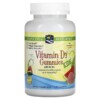 Thực phẩm bổ sung Nordic Naturals Vitamin D3 Gummies Kids Ages 3+ Wild Watermelon Splash 400 IU 120 Gummies 768990311512