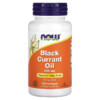 Thực phẩm bổ sung NOW Foods Black Currant Oil 500 mg 100 Softgels 733739017154
