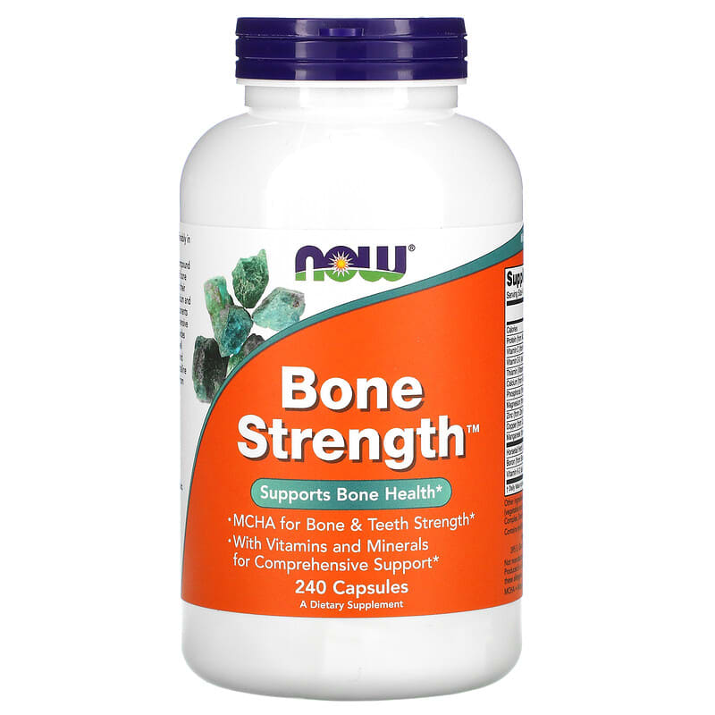 Viên uống NOW Foods Bone Strength 240 viên hỗ trợ sức khỏe xương từ NOW Foods 10 now foods bone strength 240 capsules 437 733739012296