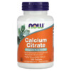 Thực phẩm bổ sung NOW Foods Calcium Citrate 100 Tablets 733739012302