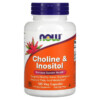 NOW Foods Choline & Inositol 100 viên chay 5 Thực phẩm bổ sung NOW Foods Choline & Inositol 100 Veg Capsules 733739004703