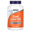 Thực phẩm bổ sung NOW Foods Cod Liver Oil 1.000 mg 180 Softgels 733739017444