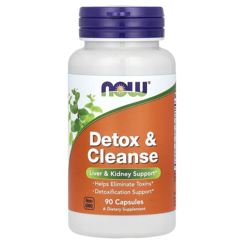 Viên uống thanh lọc và giải độc NOW Foods 90 viên 10 now foods detox cleanse 90 capsules 141223 733739024565