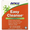 Thực phẩm bổ sung NOW Foods Easy Cleanse 2 Bottles 60 Veg Capsules Each 733739024541