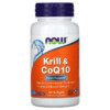 Thực phẩm bổ sung NOW Foods Krill & CoQ10 60 Softgels 733739016287
