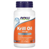 Thực phẩm bổ sung NOW Foods Krill Oil 500 mg 60 Softgels 733739016256