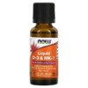 NOW Foods D-3 & MK-7 Dạng Lỏng 30 ml 4 Thực phẩm bổ sung NOW Foods Liquid D-3 & MK-7 1 fl oz (30 ml) 733739003799