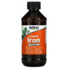 Thực phẩm bổ sung NOW Foods Liquid Iron 8 fl oz (237 ml) 733739014474
