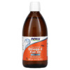 Thực phẩm bổ sung NOW Foods Omega-3 Fish Oil Lemon Flavored 16.9 fl oz (500 ml) 733739016607