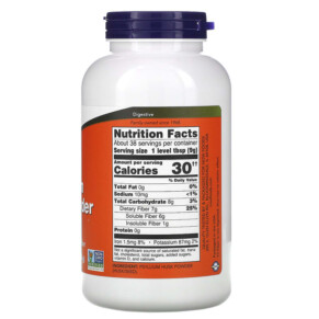 Bột Vỏ Hạt Psyllium NOW Foods 12 oz (340 g) 3 Thành phần vi chất của NOW Foods Psyllium Husk Powder 12 oz (340 g) 733739059758