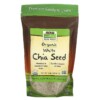 Thực phẩm bổ sung NOW Foods Real Food Organic White Chia Seed 1 lb (454 g) 733739062413