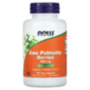 Thực phẩm bổ sung NOW Foods Saw Palmetto Berries Men's Health 550 mg 100 Veg Capsules 733739047472