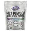 Thực phẩm bổ sung NOW Foods Sports MCT Powder with Whey Protein Unflavored 1 lb (454 g) 733739017369