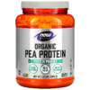 Thực phẩm bổ sung NOW Foods Sports Organic Pea Protein Powder Pure Unflavored 1.5 lbs (680 g) 733739021083