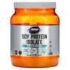 Thực phẩm bổ sung NOW Foods Sports Soy Protein Isolate Unflavored 1.2 lbs (544 g) 733739021564