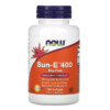 Thực phẩm bổ sung NOW Foods Sun-E 400 120 Softgels 733739009364