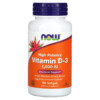 Thực phẩm bổ sung NOW Foods Vitamin D-3 High Potency 1.000 IU 180 Softgels 733739003652