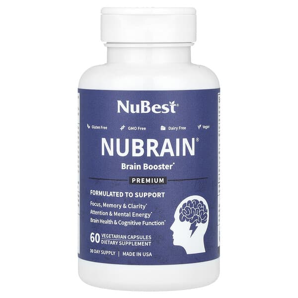 NuBest Nubrain Brain Booster 60 viên chay 850011016084