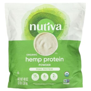 Thực phẩm bổ sung Nutiva Organic Hemp Protein Powder 3 lb (1.36 kg) 692752105555