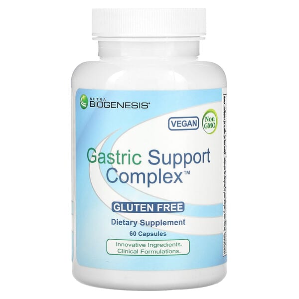 Tinh Chất Hỗ Trợ Dạ Dày Nutra BioGenesis 60 viên 8 nutra biogenesis gastric support complex 60 capsules 130918 812806102211