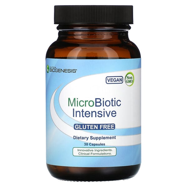 Viên uống hỗ trợ vi sinh vật đường ruột Nutra BioGenesis MicroBiotic Intensive 30 viên 8 nutra biogenesis microbiotic intensive 30 capsules 130961 812806486328