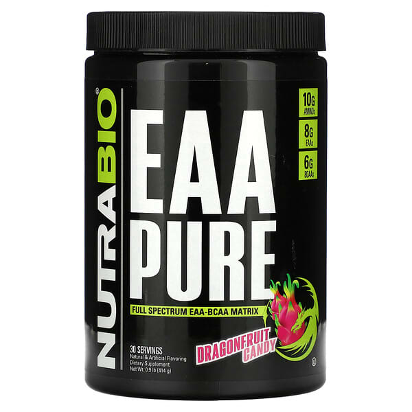 NutraBio EAA Pure Dragonfruit Candy 0,9 lb 414 g 10 nutrabio eaa pure dragonfruit candy 0 9 lb 414 g 123329 649908269302