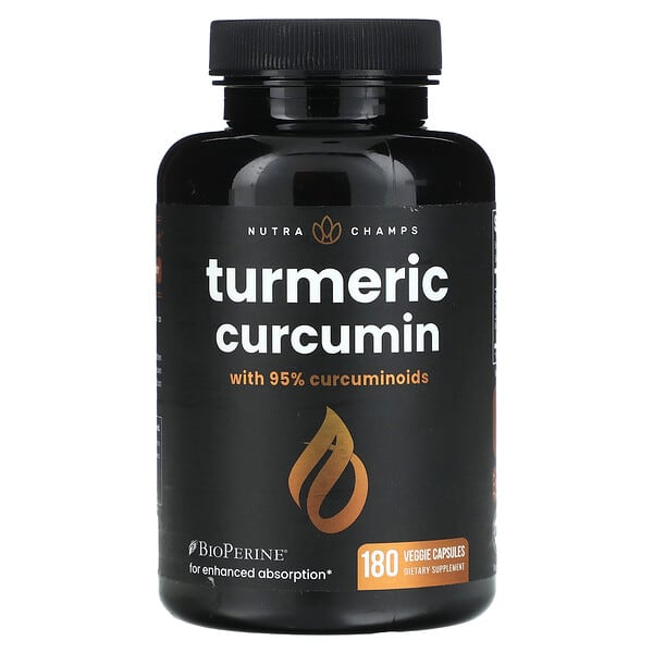 NutraChamps Turmeric Curcumin 180 viên 621983999596