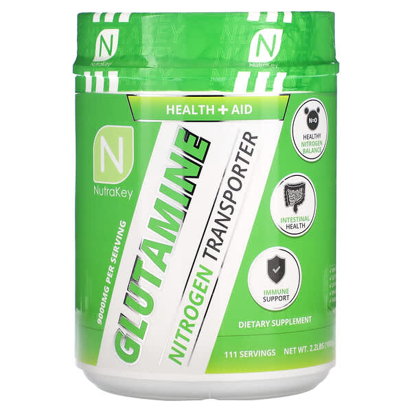 Nutrakey Glutamine 2,2 lbs 1.000 g 628586262416