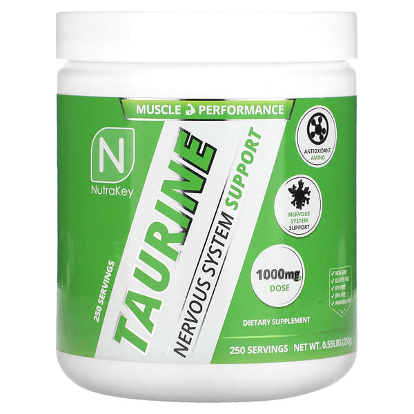 Nutrakey Taurine 0,55 lbs 250 g 820103309622