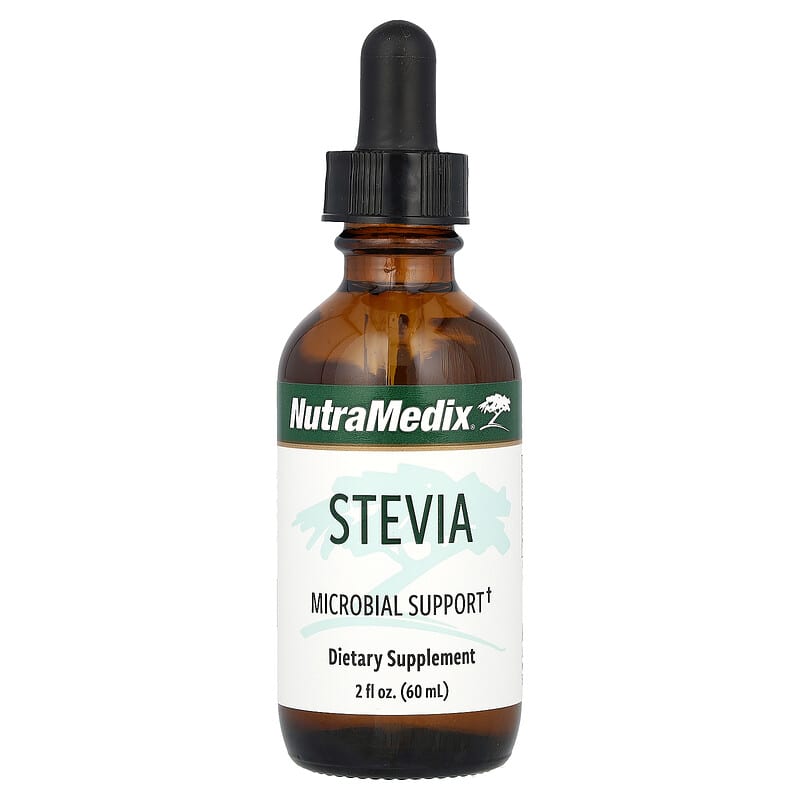 NutraMedix, Stevia, Microbial Support, 2 fl oz (60 ml) 728650082329