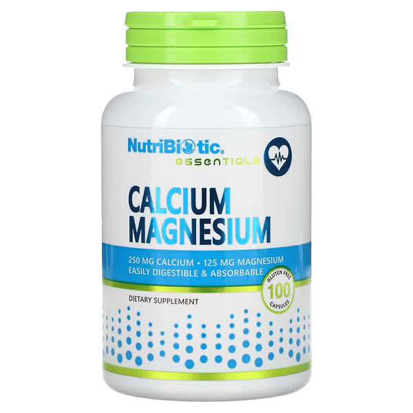 NutriBiotic Essentials Calcium Magnesium 100 viên 728177006105