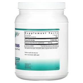 Viên uống bổ sung tuyến tụy tự nhiên Nutricology từ thịt heo 720 viên 3 Thành phần vi chất của Nutricology Pancreas Natural Glandular (Pork) 720 Capsules 713947516502