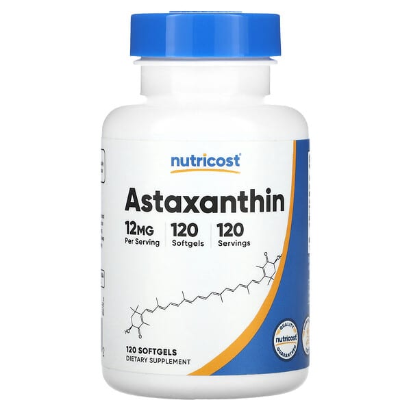 Nutricost Astaxanthin 12 mg 120 viên 702669937702