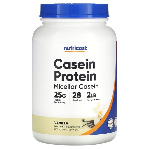 Bột Protein Casein Nutricost Vani 907g 8 nutricost casein protein vanilla 2 lb 907 g 131951 810014670096