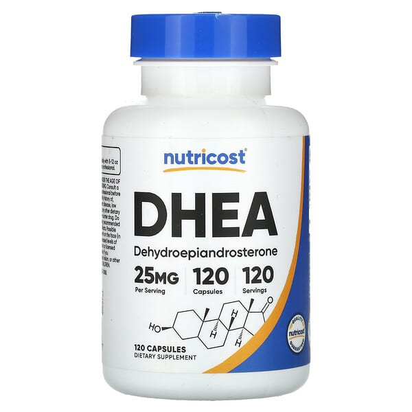 Nutricost DHEA 25 mg 120 viên 810014671857