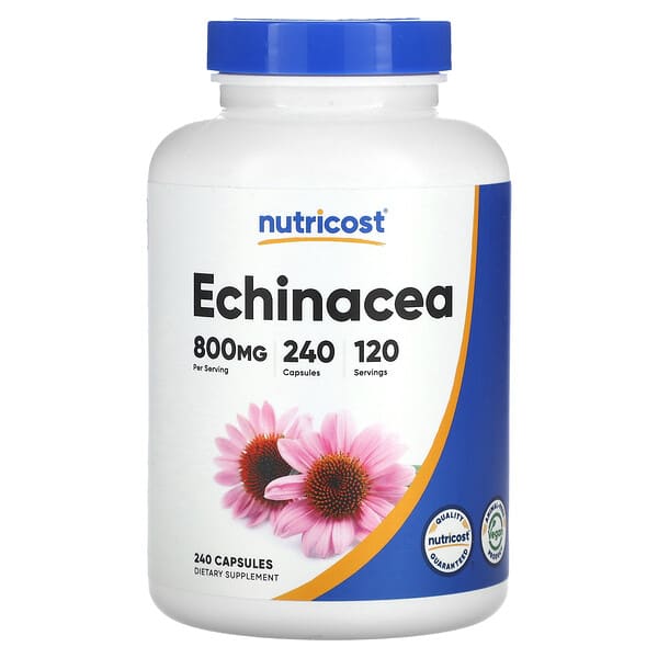 Nutricost Echinacea 800 mg 240 viên 400 mg/viên 10 nutricost echinacea 800 mg 240 capsules 400 mg per capsule 129446 702669936408