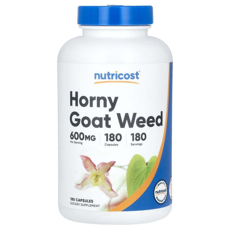 Thuốc bổ Nutricost Horny Goat Weed 600 mg 180 viên 10 nutricost horny goat weed 600 mg 180 capsules 139401 810014679266