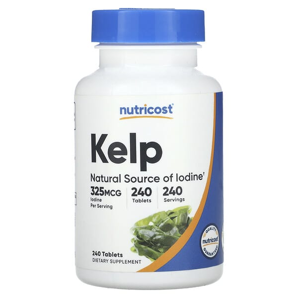 Nutricost Kelp 325 mcg 240 viên 810014672625