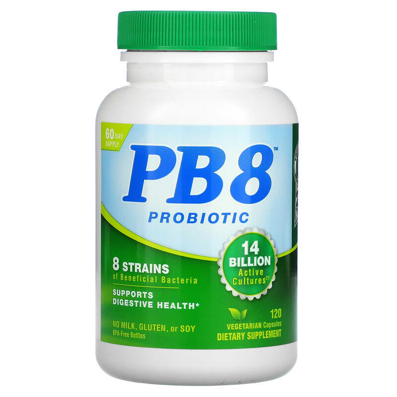 Viên uống lợi khuẩn Nutrition Now PB 8 Probiotic 120 viên thực vật 10 nutrition now pb 8 probiotic 120 vegetarian capsules 5930 027917003573