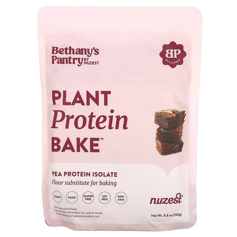 Nuzest, Plant Protein Bake, 8,8 oz (250 g) 850013684175