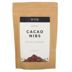Thực phẩm bổ sung Ojio Organic Cacao Nibs 8 oz (227 g) 845772002322