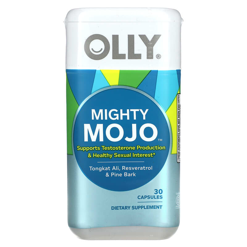 OLLY Mighty Mojo 30 viên nang tăng cường sức khỏe 10 olly mighty mojo 30 capsules 133817 840160202452