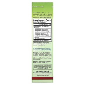 Thành phần vi chất của Olympian Labs Complete Prebiotic & Probiotic 30 Vegetarian Capsules 710013001221