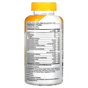 Thành phần vi chất của One-A-Day Multi+ Immunity Defense 120 Gummies 016500596509