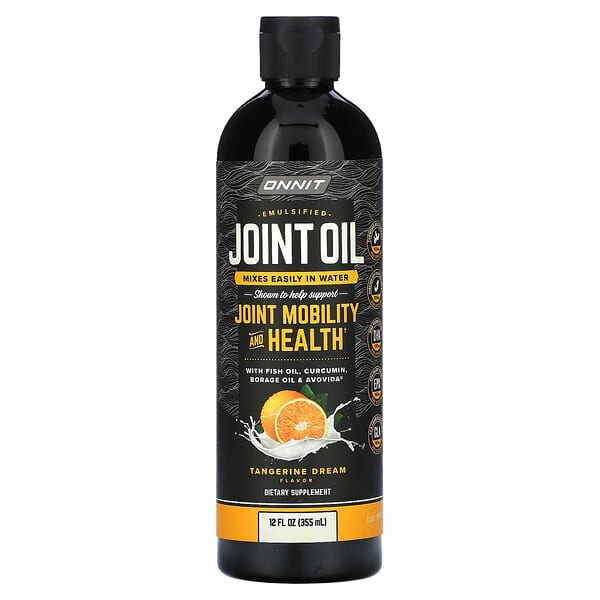 Onnit Joint Oil Tangerine Dream 12 fl oz 355 ml 5 Onnit Joint Oil Tangerine Dream 12 fl oz 355 ml 819444015026