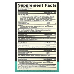 Gói Bổ Sung Sức Khỏe Đường Ruột Onnit Total Gut Health 15 gói 3 Thành phần vi chất của Onnit Total Gut Health Supplement Packets 15 Packets 819444014418