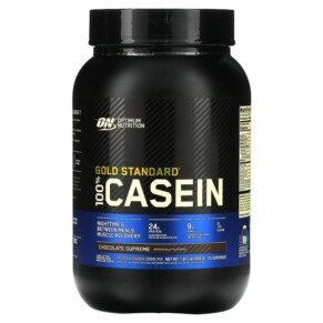 Thực phẩm bổ sung Optimum Nutrition Gold Standard 100% Casein Chocolate Supreme 1.87 lb (850 g) 748927024234