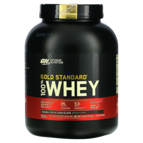 Thực phẩm bổ sung Optimum Nutrition Gold Standard 100% Whey Double Rich Chocolate 5 lbs (2.27 kg) 748927028669